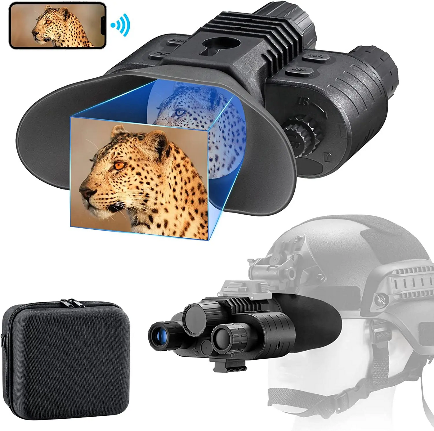 Binoculares Tacticos de Visión Nocturna Bestguarder