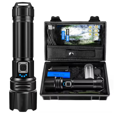 Linterna Táctica Potente Recargable