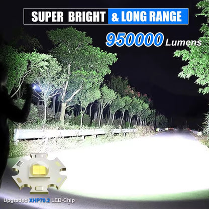 Linterna Táctica Potente Recargable