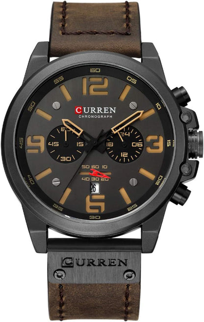 Reloj CURREN Negro Para Hombre