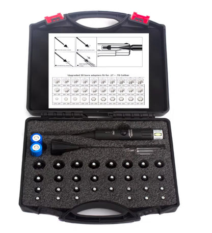 Colimador Láser Universal con 32 Adaptadores