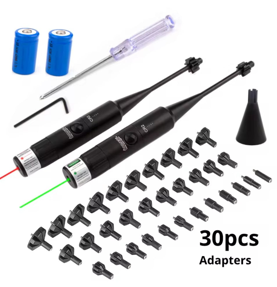 Colimador Láser Universal con 32 Adaptadores