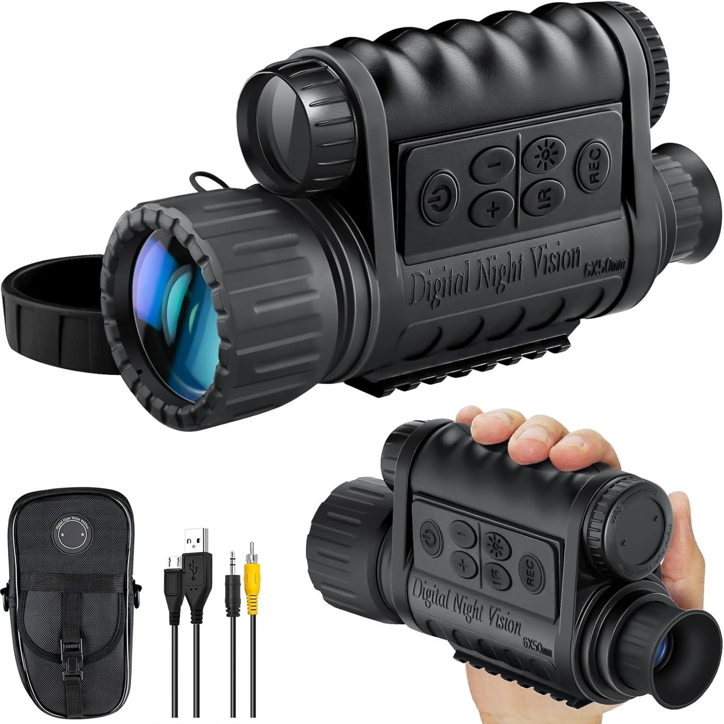Monocular de Visión Nocturna Profesional Bestguarder WG-50
