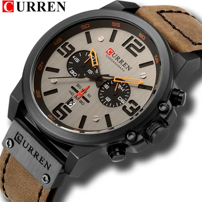 Reloj CURREN Marron Para Hombre