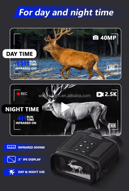 Binoculares de Visión Nocturna