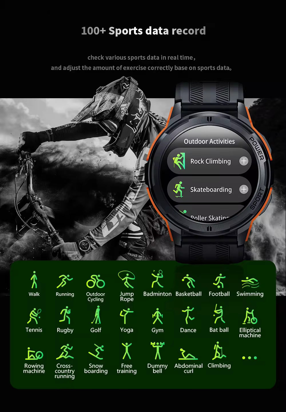 Smartwatch Militar C25 con Pantalla AMOLED