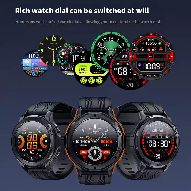 Smartwatch Militar C25 con Pantalla AMOLED