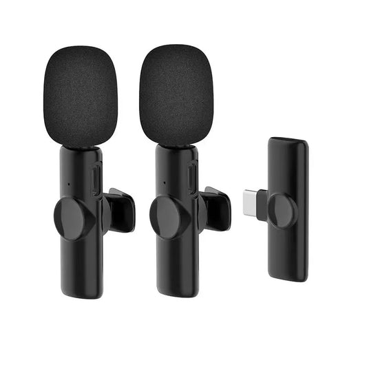 Microfono Inalambrico Para Celular Doble