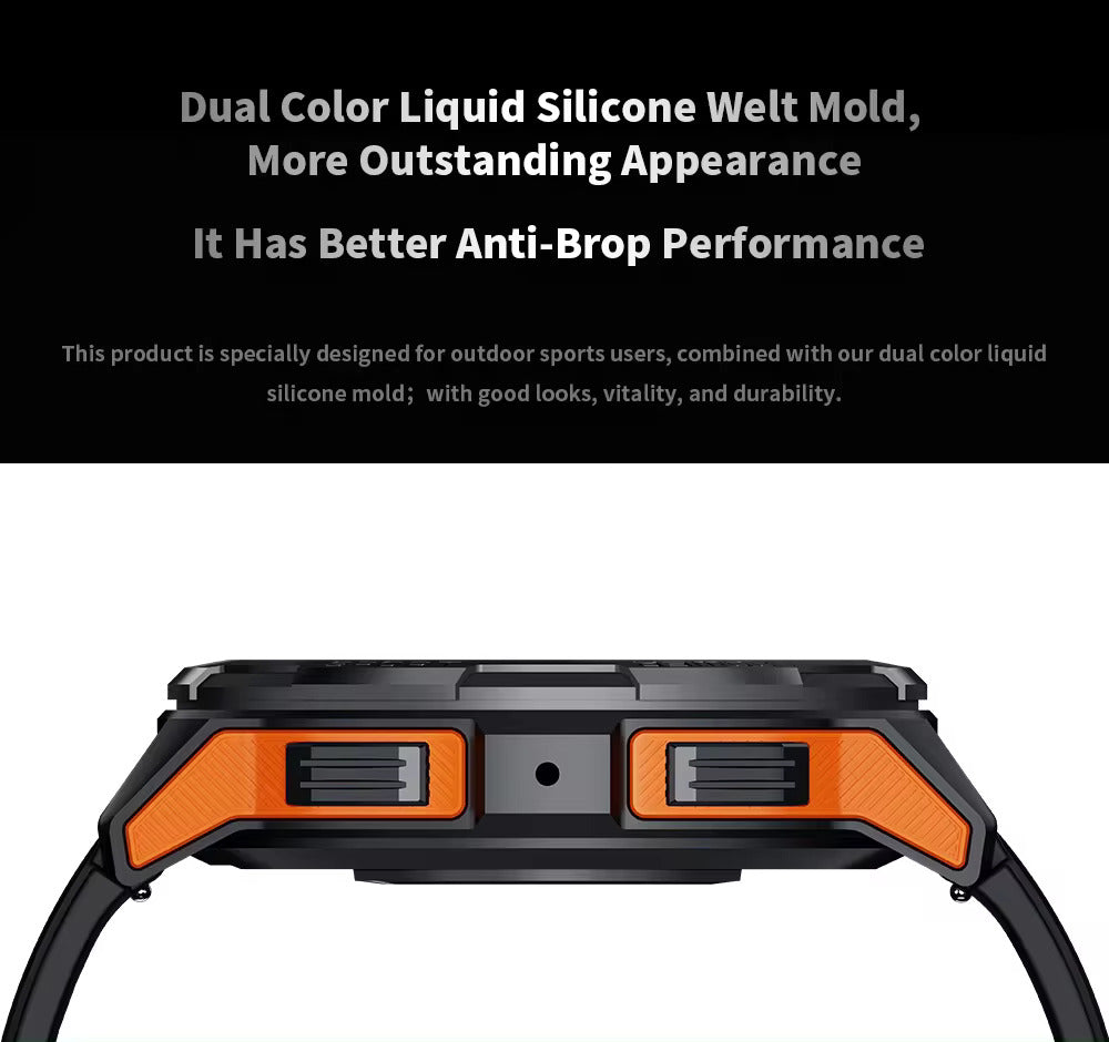 Smartwatch Militar C25 con Pantalla AMOLED
