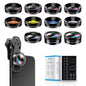 Kit 11 Lentes Externos para Celular Apexel