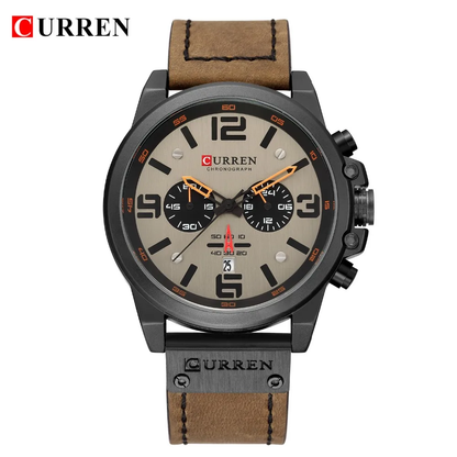 Reloj CURREN Marron Para Hombre