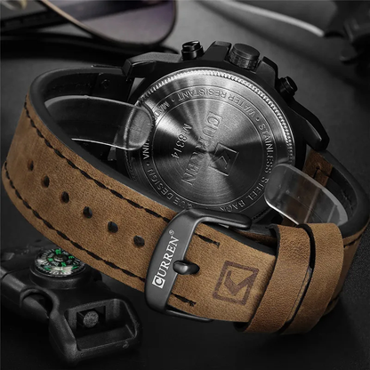 Reloj CURREN Marron Para Hombre