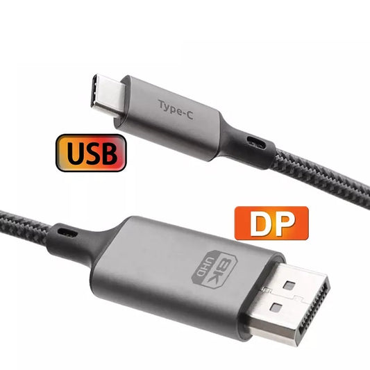 Adapatador Cable USB-C a Dispaly Port DP 165hz