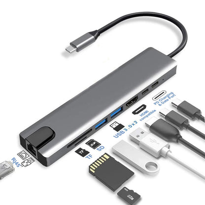 Adaptador Hub 8 en 1
