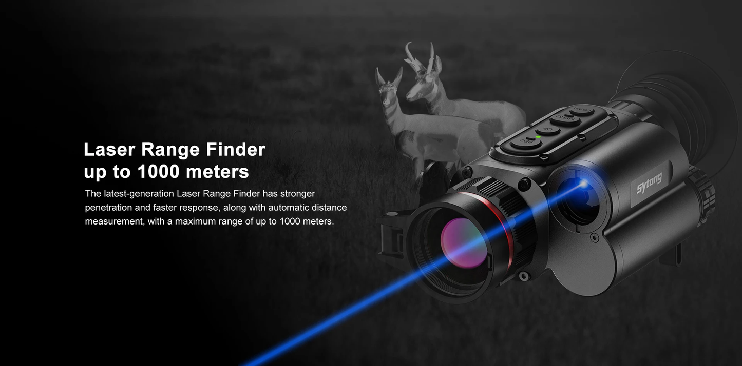 Mira de Visión Térmica LM02-25 con Calculador Trayectoria