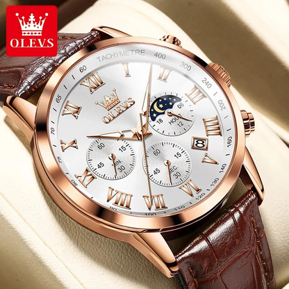 Reloj OLEVS 5529 CUERO