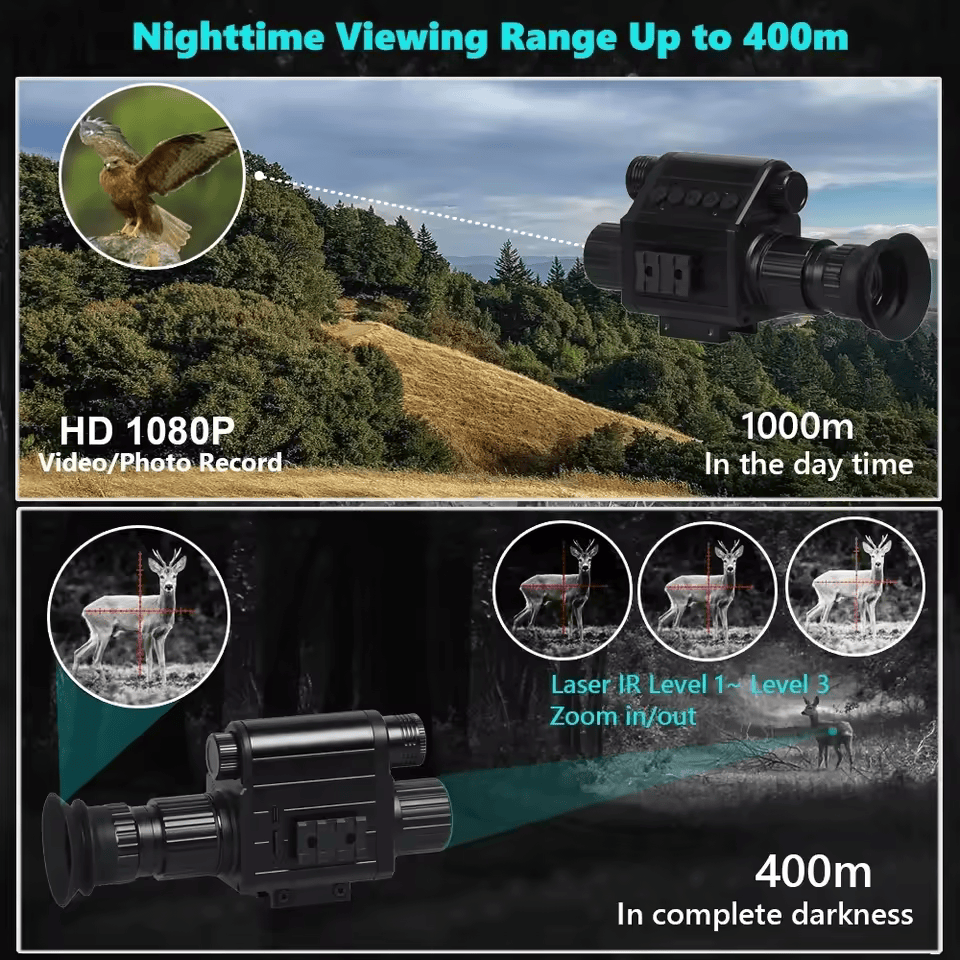 Mira Telescopica de Vision Nocturna MEGAOREI