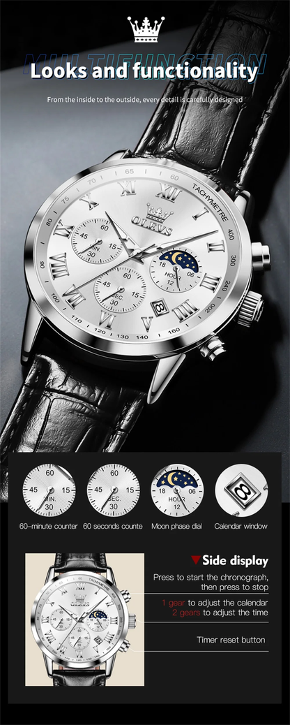 Reloj OLEVS 5529 PLATA