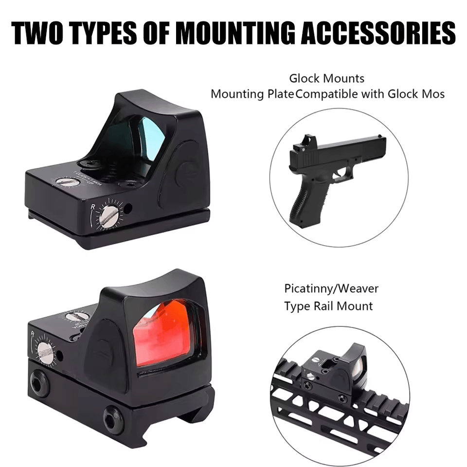 Mira Holografica RMR con Adaptador para Glock
