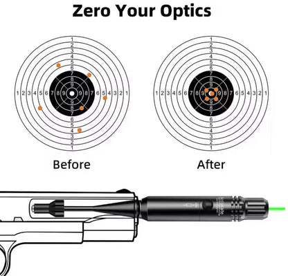 Colimador Láser Universal con 32 Adaptadores