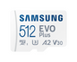 Memoria MicroSD Samsung Evo Plus 512GB